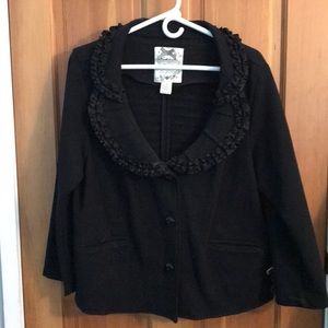 Ribbon detail jacket